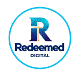Redeemed Digital wordmark — Four States web design agency